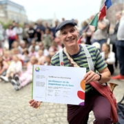 Egon Adel met certificaat